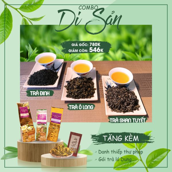 combo trà di sản - quà tặng trà nha trang